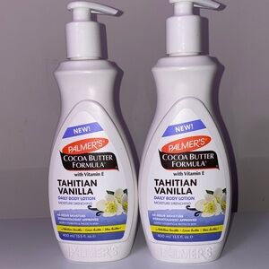 Cocoa Butter Formula Tahitian Vanilla Body Lotion x2 Large pumper bottles
